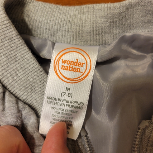 Wonder Nation Quilted Cropped Jacket - Picture 4 of 5